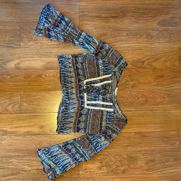 Colorful boho crop - Picture 3 of 4